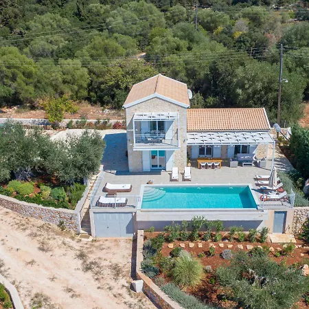 Vila Fiscardo Luxury Stone Suzana ,with Sunset View! *