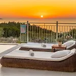 Villa Fiscardo Luxury Stone Suzana ,with Sunset View! *