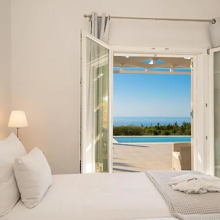 Fiscardo Luxury Stone Suzana ,with Sunset View!