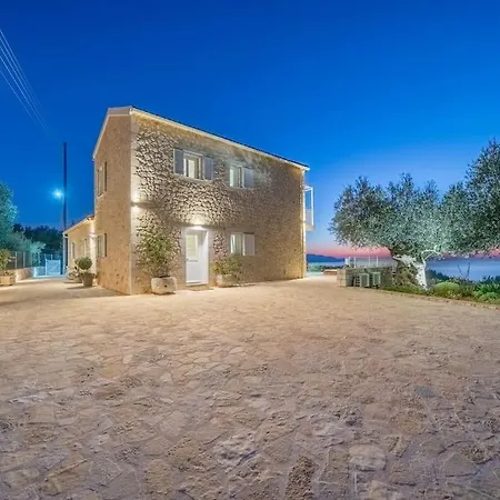 Fiscardo Luxury Stone Suzana ,with Sunset View! 빌라 *