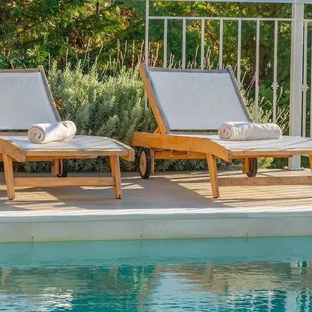 Fiscardo Luxury Stone Suzana ,with Sunset View! 피스카던