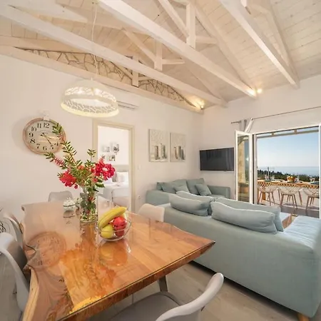 Fiscardo Luxury Stone Suzana ,with Sunset View! Villa